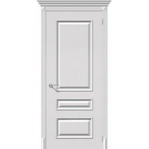 Дверь межкомнатная эмалированная коллекция Flex, Фьюжн, 2000х600х40 мм., глухая, Белый (К-23)
