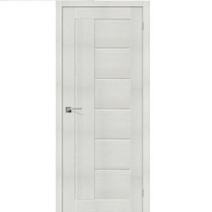 Дверь межкомнатная эко шпон коллекция Legno, M6, 2000х900х40 мм., глухая, Bianco Melinga