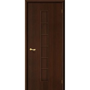 Дверь межкомнатная ламинированная, коллекция 10, 2Г , 2000х600х40 мм., глухая, Венге (Л-13)