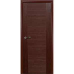 Дверь межкомнатная шпонированная коллекция Стандарт, Рондо, 2000х600х40 мм., глухая, венге (Ф-27)