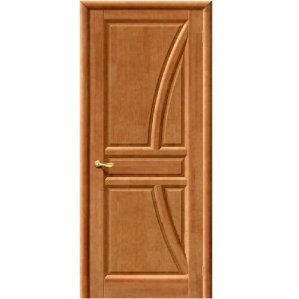 Дверь межкомнатная из массива Классическая, Моне, 2000х700х40, глухая, Орех (Т-26)