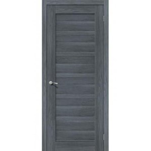 Дверь межкомнатная эко шпон коллекция Legno, M5, 2000х600х40 мм., глухая, Ego