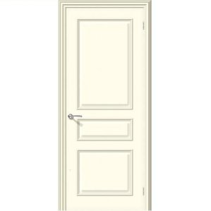 Дверь межкомнатная эмалированная коллекция Fix, Опера, 2000х600х40 мм., глухая, Ваниль (К-35)