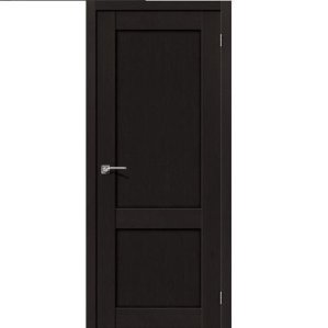 Дверь межкомнатная эко шпон коллекция Porta, Порта-1, 1900х550х40 мм., глухая, Eterno