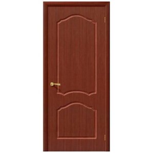Дверь межкомнатная шпонированная коллекция Стандарт, Каролина, 2000х600х40 мм., глухая, макоре (Ф-15)