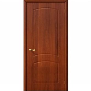 Дверь межкомнатная ПВХ коллекция Start, Кэролл, 1900х550х40 мм., глухая, ИталОрех (П-11)