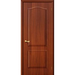 Дверь межкомнатная ламинированная, коллекция 10, Палитра, 2000х800х40 мм., глухая, ИталОрех (Л-11)