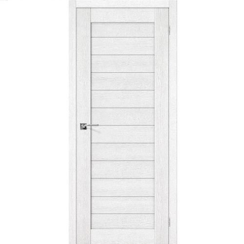 Дверь межкомнатная эко шпон коллекция Porta, Порта-21, 2000х700х40 мм., глухая, Argento