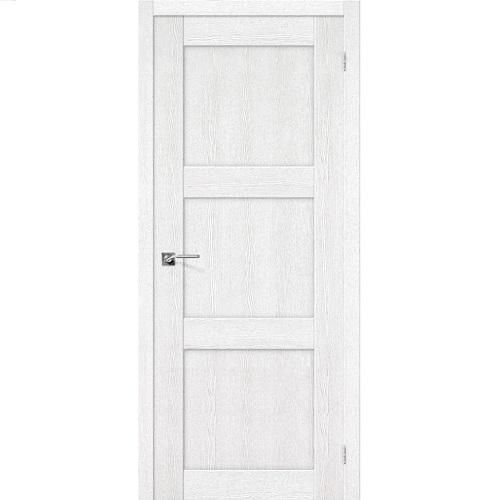 Дверь межкомнатная эко шпон коллекция Porta, Порта-3, 2000х900х40 мм., глухая, Argento