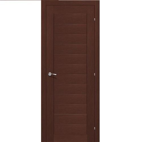 Дверь межкомнатная эко шпон коллекция Pronto, M13, 2000х800х40 мм., глухая, Wenge