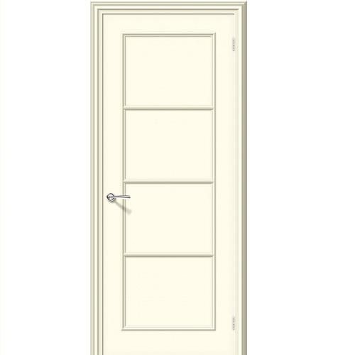 Дверь межкомнатная эмалированная коллекция Fix, Ритм, 2000х700х40 мм., глухая, Ваниль (К-35)
