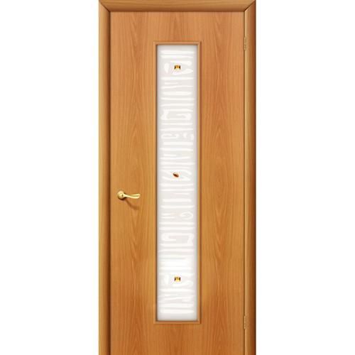Дверь межкомнатная ламинированная, коллекция 10, 25Х, 2000х800х40 мм., остекленная, СТ-Худ, МиланОрех (Л-12)