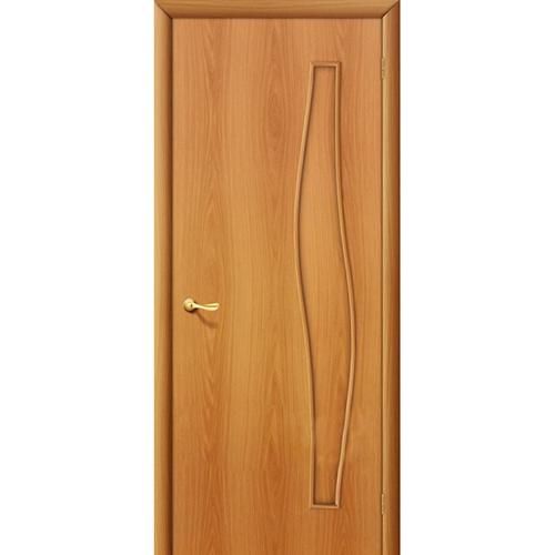 Дверь межкомнатная ламинированная, коллекция 10, 6Г, 2000х600х40 мм., глухая, МиланОрех (Л-12)