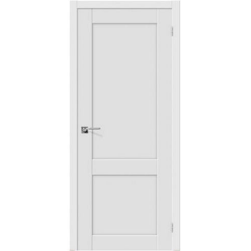 Дверь межкомнатная ПВХ коллекция Porta, Порта-1, 2000х800х40 мм., глухая, Белый (П-23)
