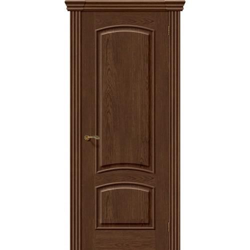 Дверь межкомнатная шпонированная коллекция Элит, Амальфи, 2000х900х40 мм., глухая, виски (Т-32)