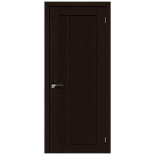 Дверь межкомнатная шпонированная коллекция Комфорт, М-1, 2000х800х40 мм., глухая, венге люкс (Ф-07)