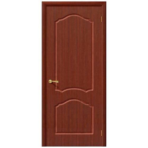 Дверь межкомнатная шпонированная коллекция Стандарт, Каролина, 2000х900х40 мм., глухая, макоре (Ф-15)