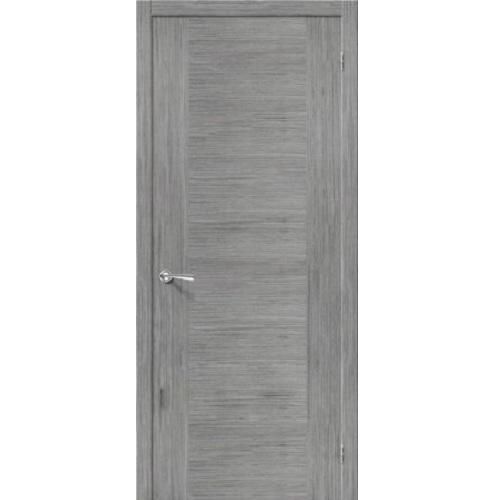 Дверь межкомнатная шпонированная коллекция Стандарт, Рондо, 2000х900х40 мм., глухая, серый дуб (Ф-16)