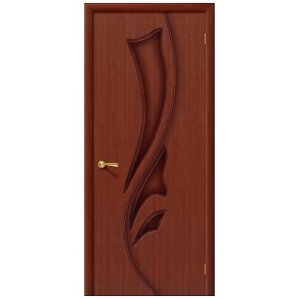 Дверь межкомнатная шпонированная коллекция Стандарт, Эксклюзив, 1900х600х40 мм., глухая, макоре (Ф-15)
