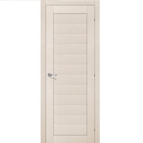 Дверь межкомнатная эко шпон коллекция Pronto, M13, 2000х600х40 мм., левая, глухая, Bianco
