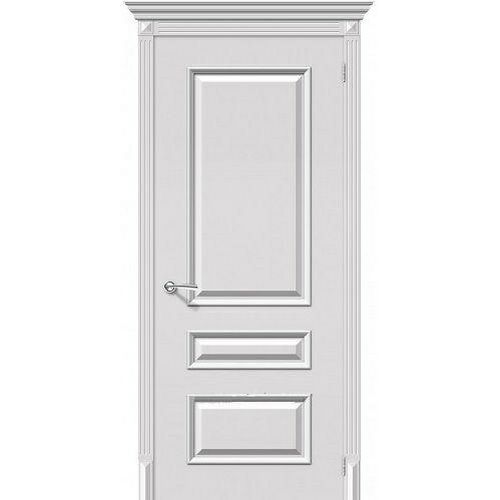 Дверь межкомнатная эмалированная коллекция Flex, Фьюжн, 2000х600х40 мм., глухая, Белый (К-23)