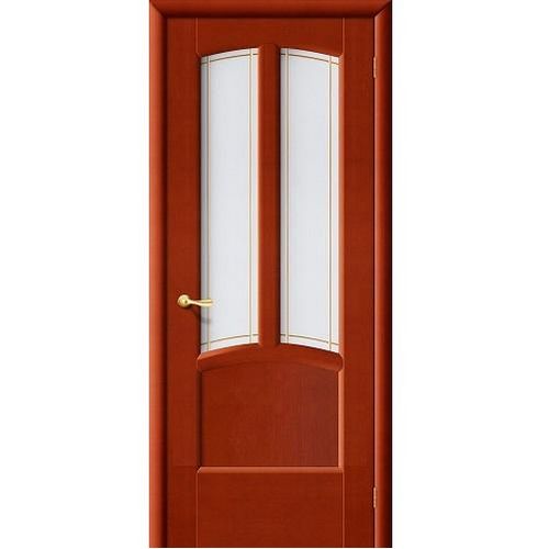 Дверь межкомнатная из массива Классическая, Ветразь, 2000х700х40, остекленная, СТ-Худ., (Т-12)