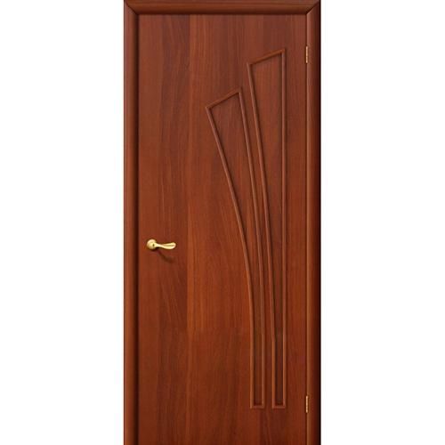 Дверь межкомнатная ламинированная, коллекция 10, 4Г, 2000х600х40 мм., глухая, ИталОрех (Л-11)