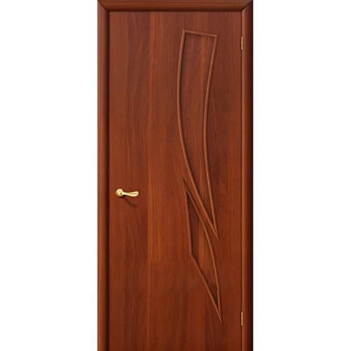 Дверь межкомнатная ламинированная, коллекция 10, 8Г, 2000х800х40 мм., глухая, ИталОрех (Л-11)