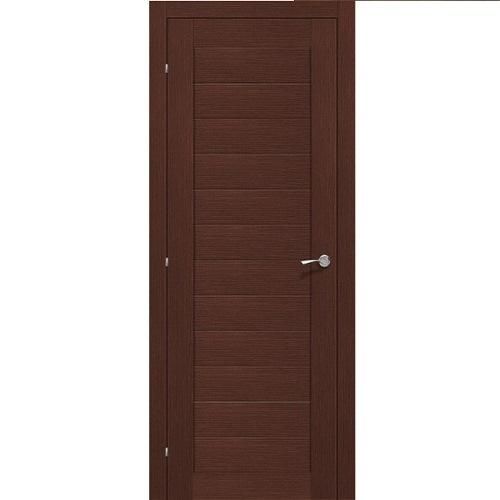 Дверь межкомнатная эко шпон коллекция Pronto, M13, 2000х400х40 мм., правая, глухая, Wenge