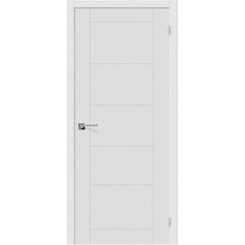 Дверь межкомнатная эмалированная коллекция Fix, Граффити-4, 2000х700х40 мм., глухая, Белый (К-33)