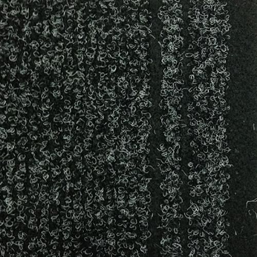 Ковролиновая дорожка коллекция Kortriek 2082, ширина 1 м., черный Ideal (Идеал)